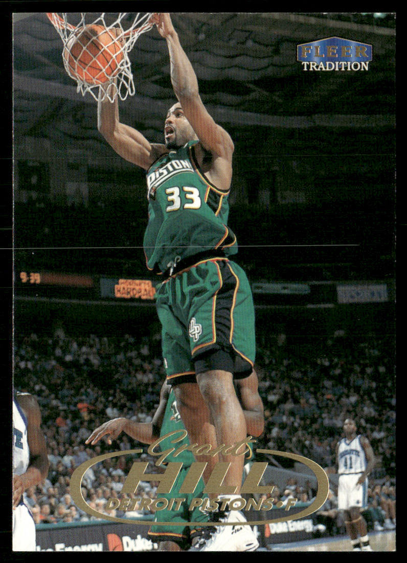 Grant Hill 1998-99 Fleer Tradition #33 Detroit Pistons