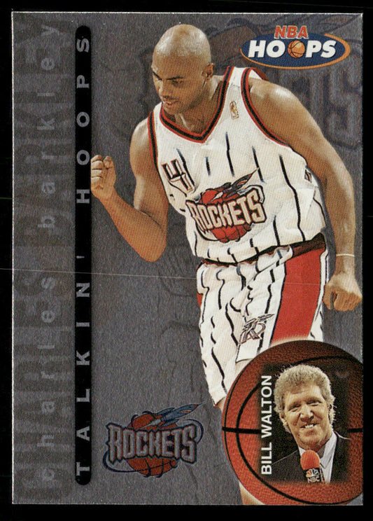 Charles Barkley 1997-98 Hoops Talkin' Hoops #10 Houston Rockets