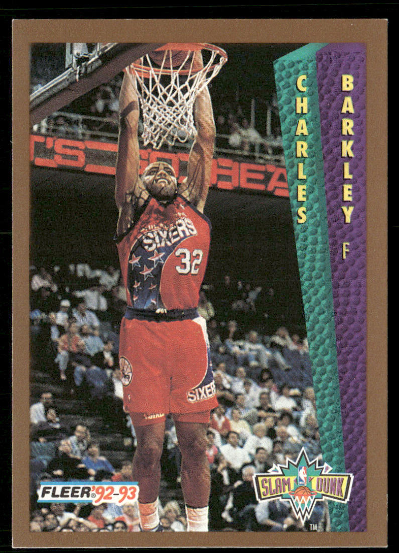 Charles Barkley 1992-93 Fleer #265 Phoenix Suns