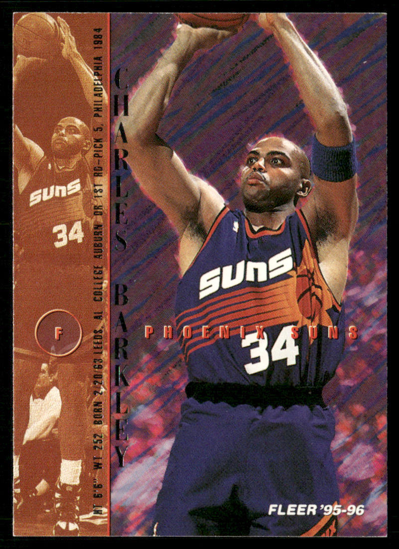 Charles Barkley 1995-96 Fleer #142 Phoenix Suns