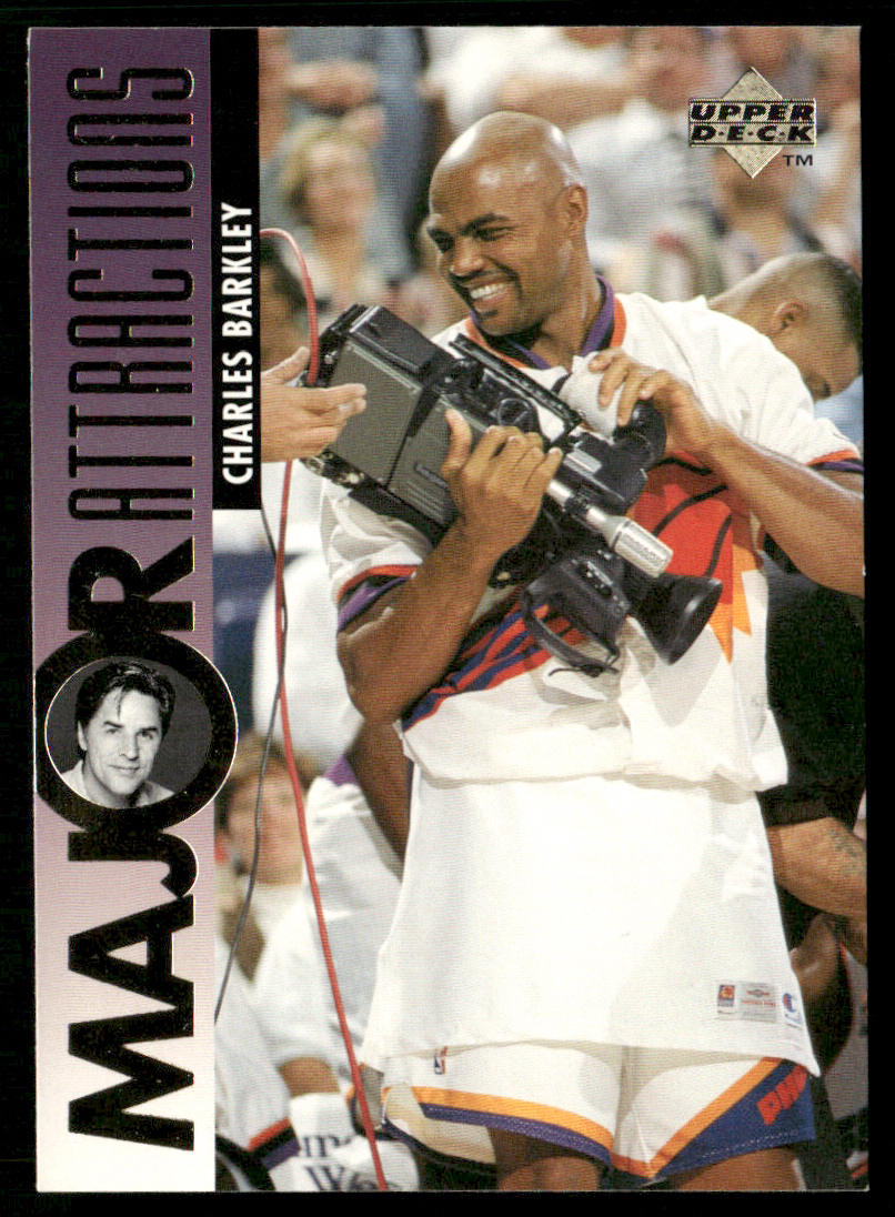 Charles Barkley / Don Johnson 1995-96 Upper Deck #342 Phoenix Suns