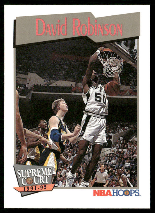 David Robinson 1991-92 Hoops #496 San Antonio Spurs