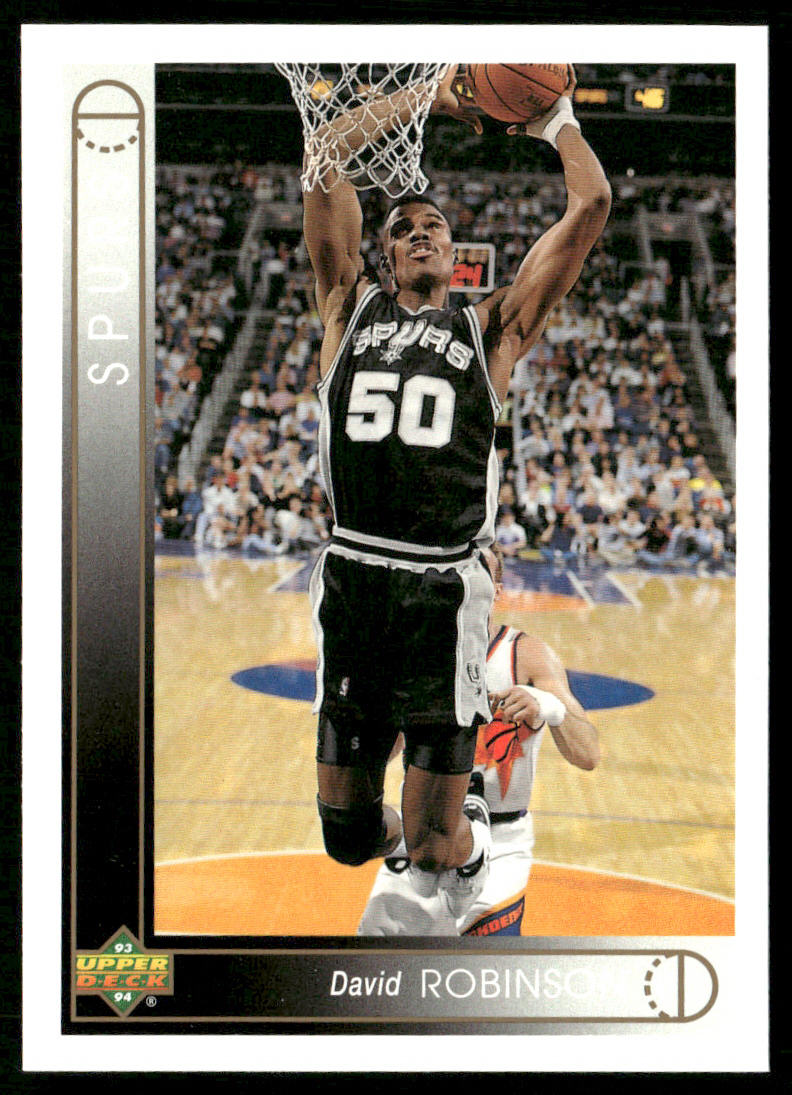 David Robinson 1993-94 Upper Deck #50 San Antonio Spurs