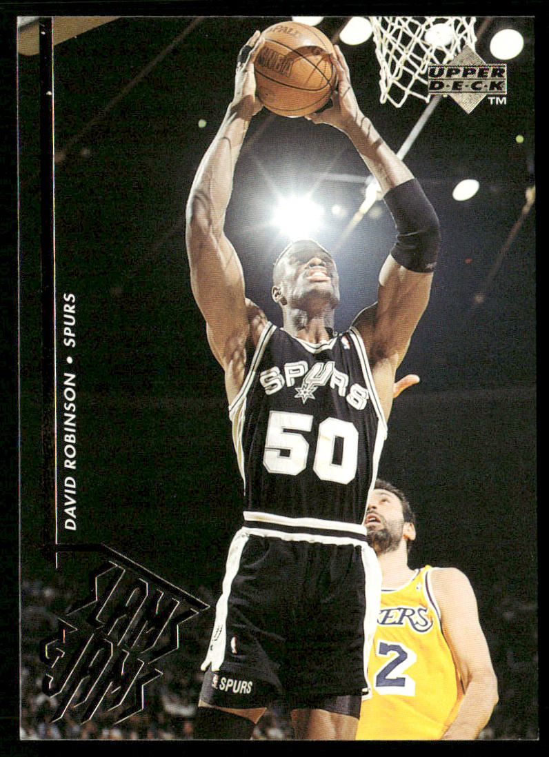 David Robinson 1995-96 Upper Deck #349 San Antonio Spurs