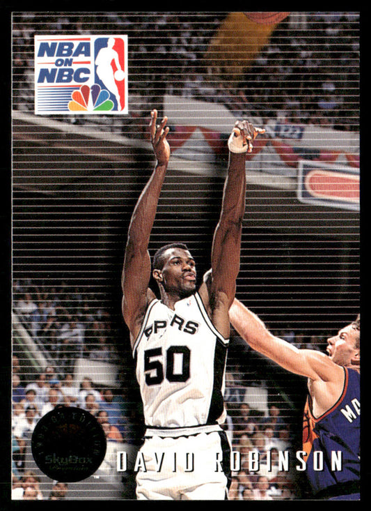 David Robinson 1993-94 SkyBox Premium #9 San Antonio Spurs