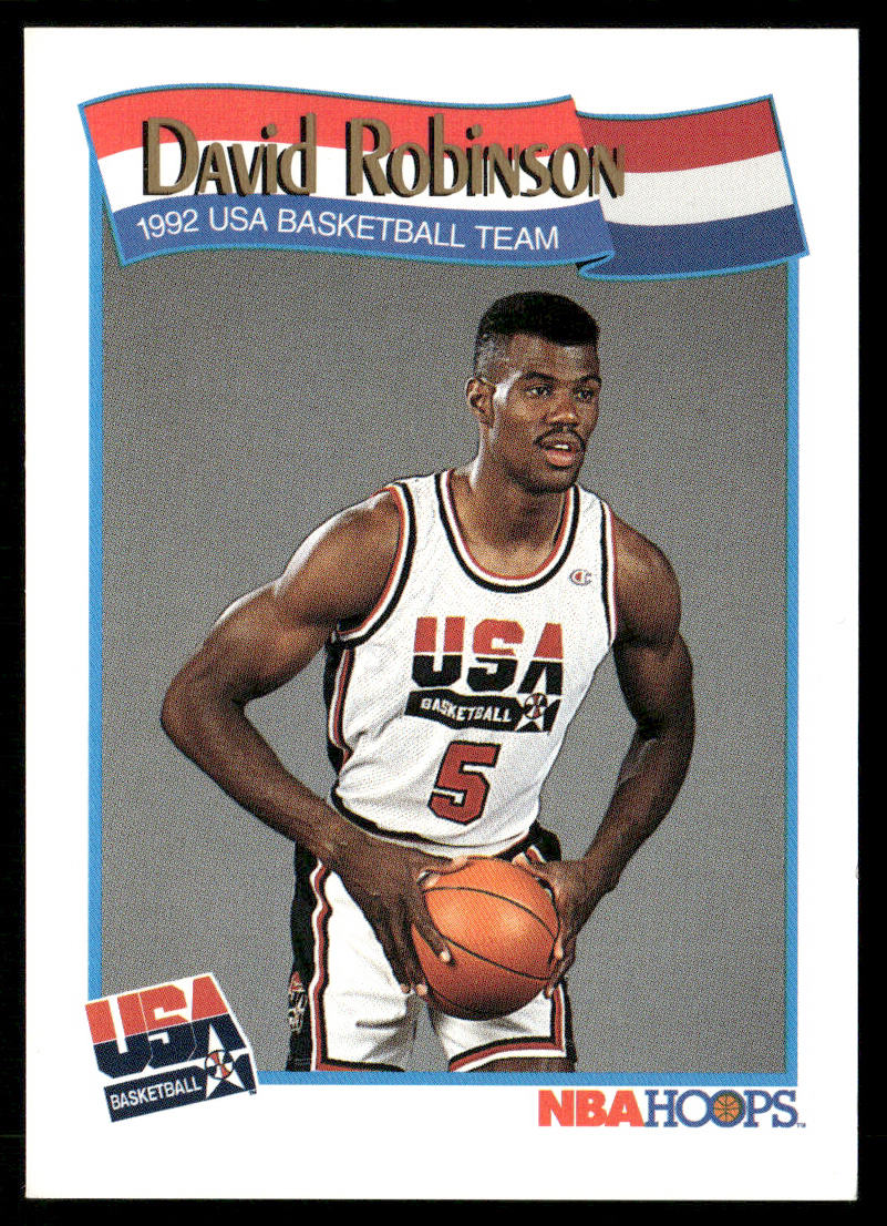 David Robinson 1991-92 Hoops #583 USA