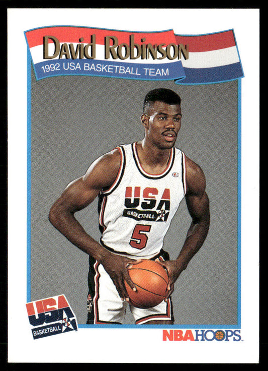 David Robinson 1991-92 Hoops #583 USA