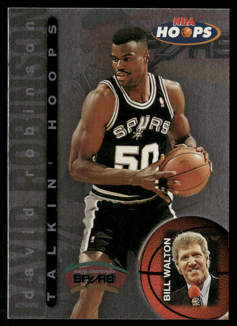 David Robinson 1997-98 Hoops Talkin' Hoops #22 San Antonio Spurs