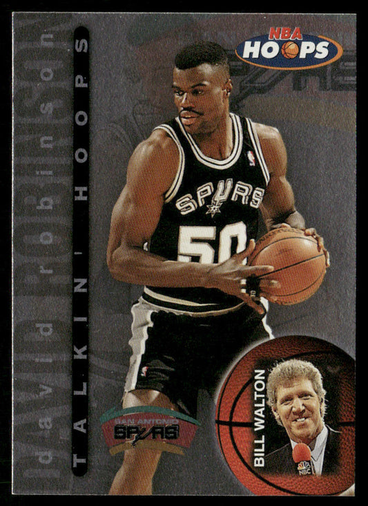 David Robinson 1997-98 Hoops Talkin' Hoops #22 San Antonio Spurs