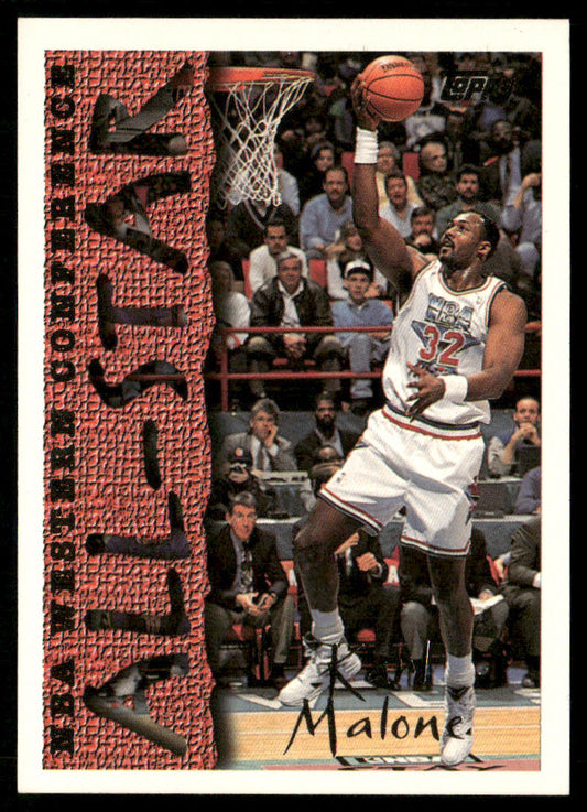 Karl Malone 1994-95 Topps #185 Utah Jazz