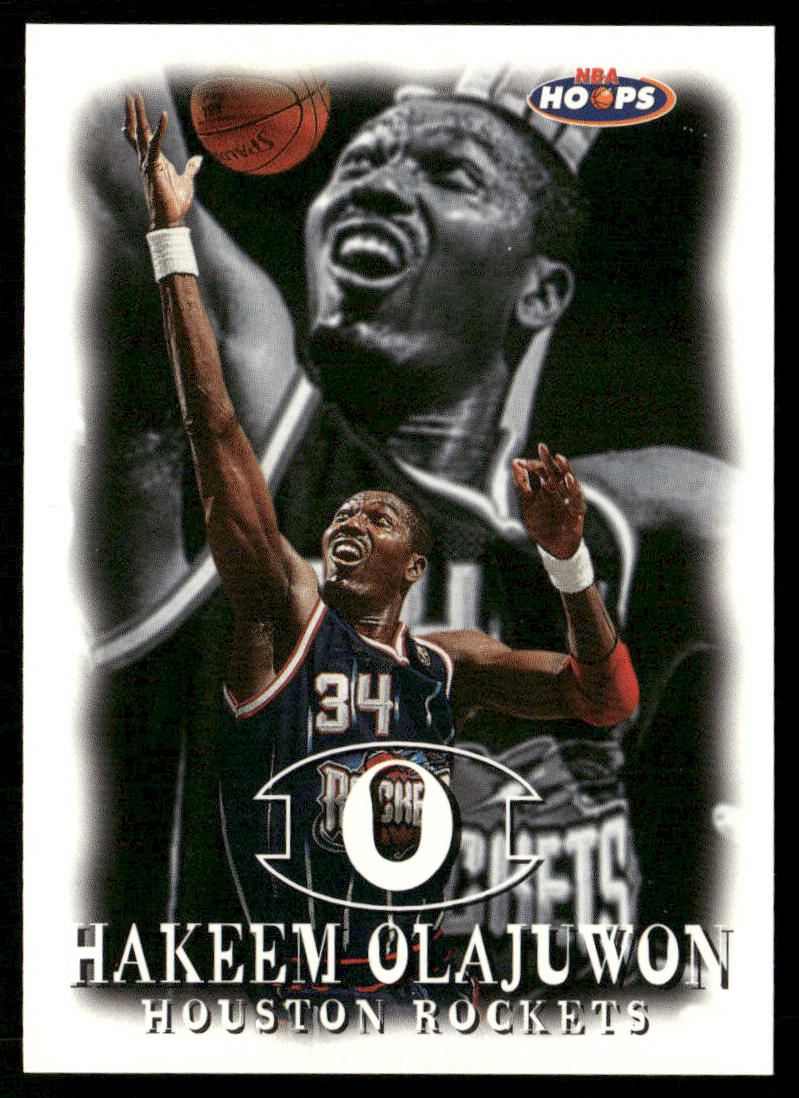Hakeem Olajuwon 1998-99 Hoops #129 Houston Rockets