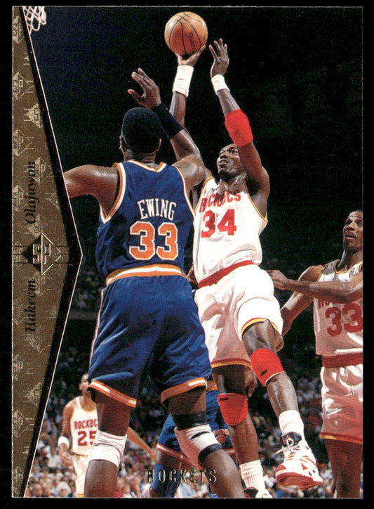 Hakeem Olajuwon 1994-95 SP #76 Houston Rockets