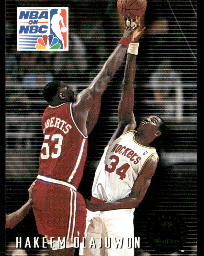 Hakeem Olajuwon 1993-94 SkyBox Premium #6 Houston Rockets