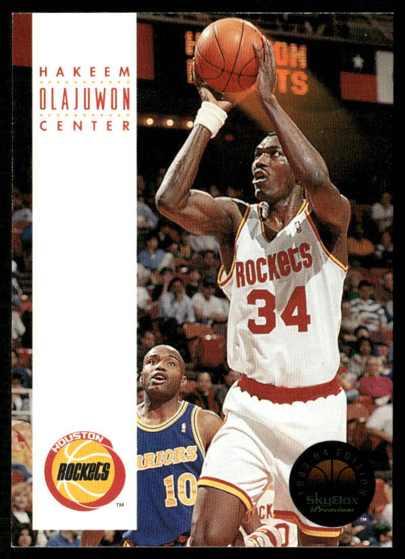 Hakeem Olajuwon 1993-94 SkyBox Premium #81 Houston Rockets