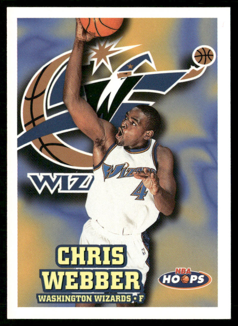 Chris Webber 1997-98 Hoops #330 Washington Wizards