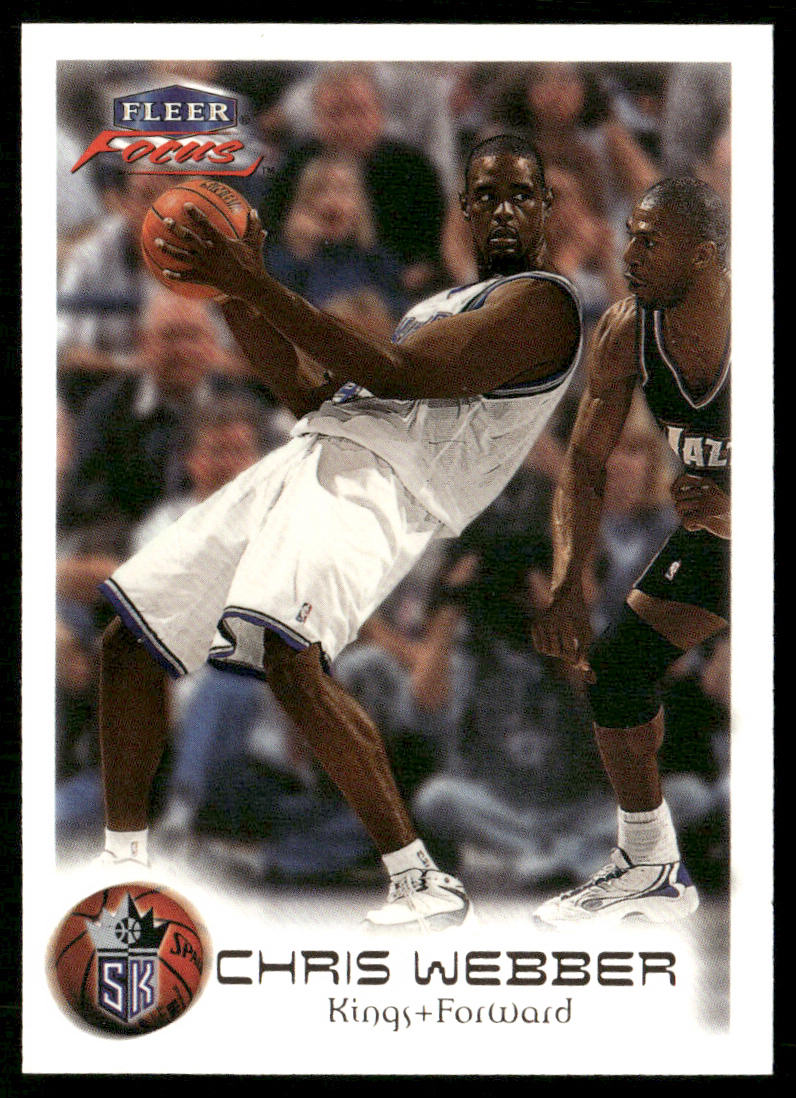 Chris Webber 1999-00 Fleer Focus #74 Sacramento Kings