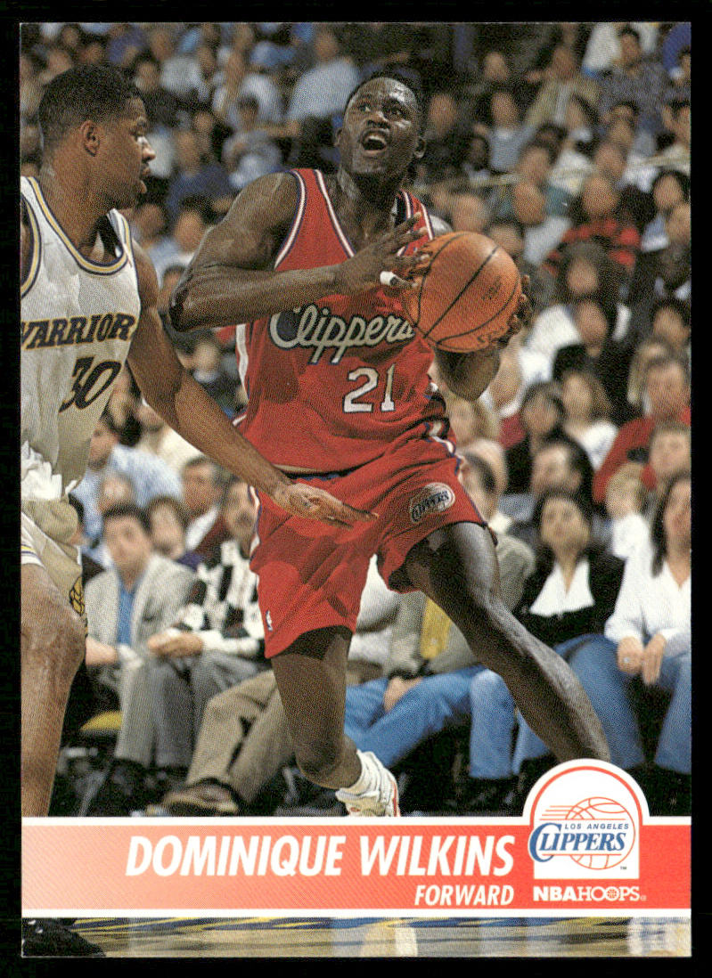 Dominique Wilkins 1994-95 Hoops #97 Los Angeles Clippers