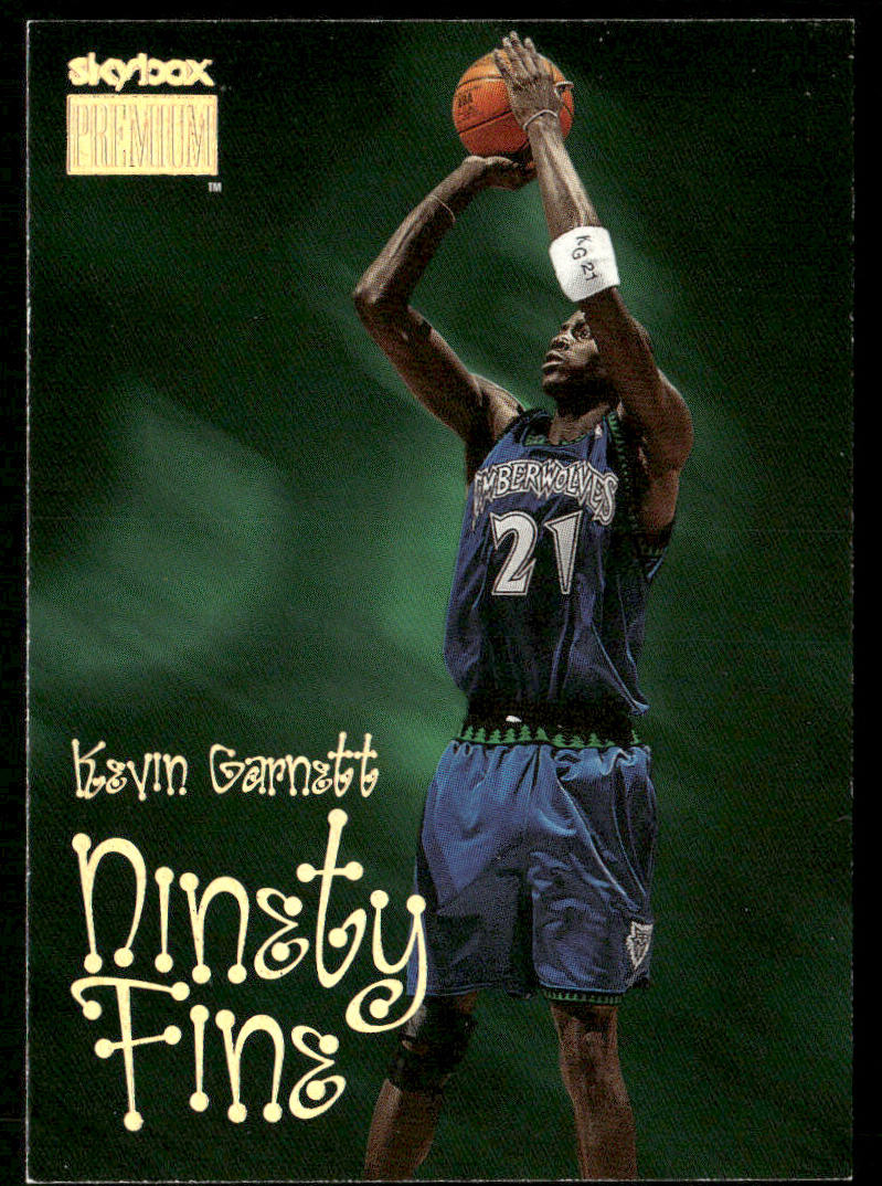 Kevin Garnett 1998-99 SkyBox Premium #218 Minnesota Timberwolves