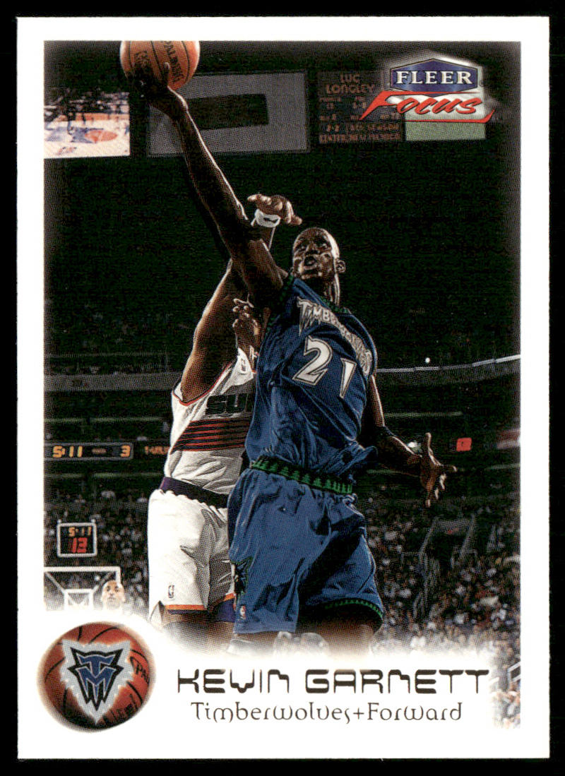 Kevin Garnett 1999-00 Fleer Focus #30 Minnesota Timberwolves