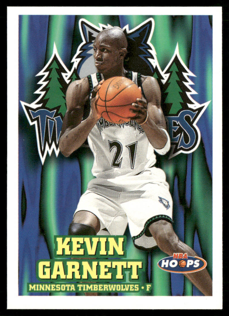 Kevin Garnett 1997-98 Hoops #92 Minnesota Timberwolves