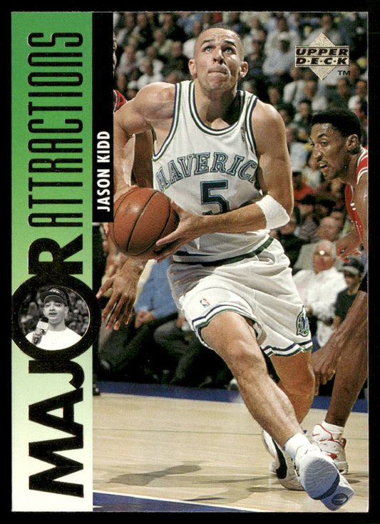 Jason Kidd / Christopher Reid 1995-96 Upper Deck #340 Dallas Mavericks