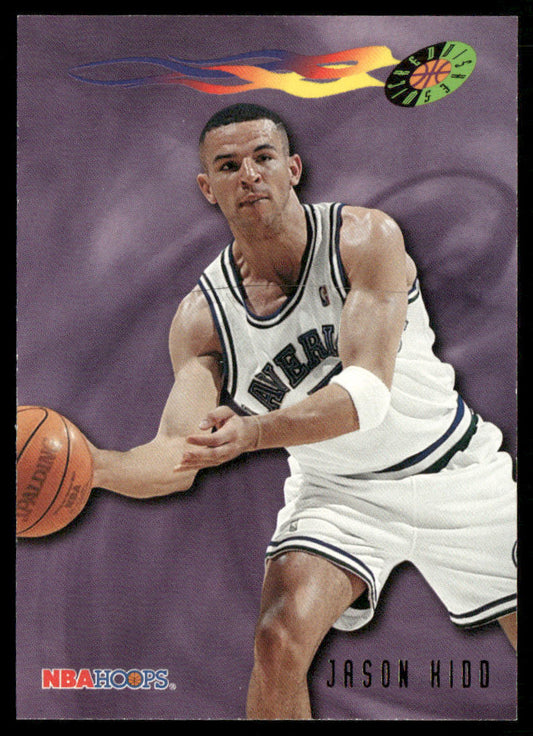Jason Kidd 1995-96 Hoops #390 Dallas Mavericks