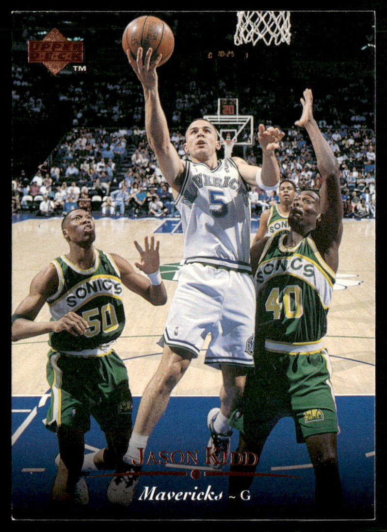Jason Kidd 1995-96 Upper Deck #105 Dallas Mavericks