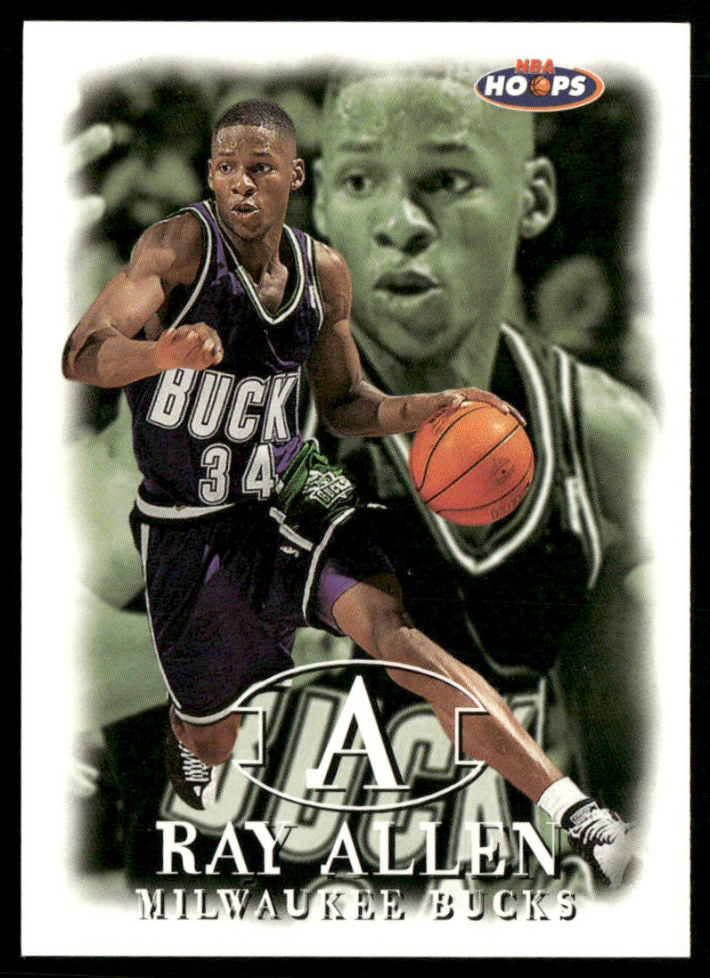 Ray Allen 1998-99 Hoops #46 Milwaukee Bucks