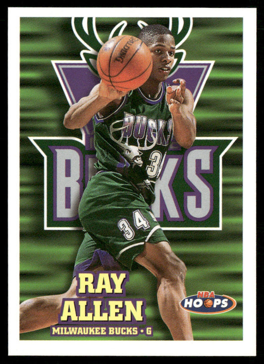 Ray Allen 1997-98 Hoops #87 Milwaukee Bucks