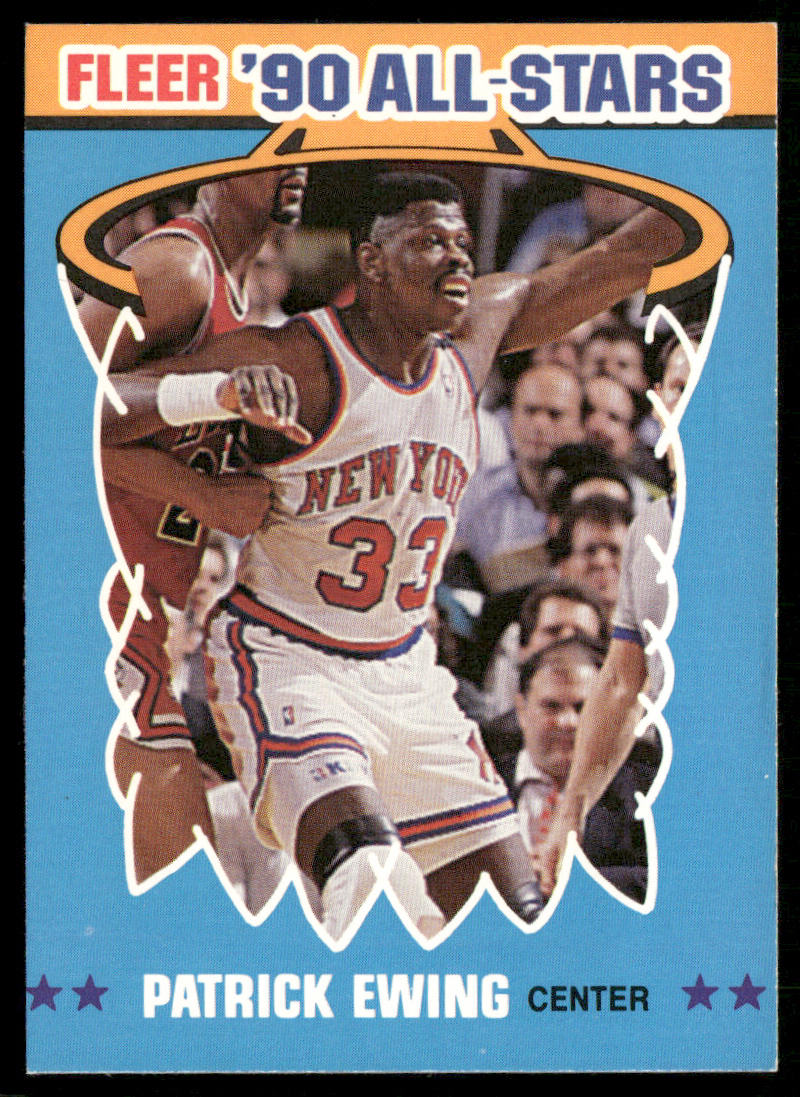 Patrick Ewing 1990-91 Fleer All-Stars #12 New York Knicks
