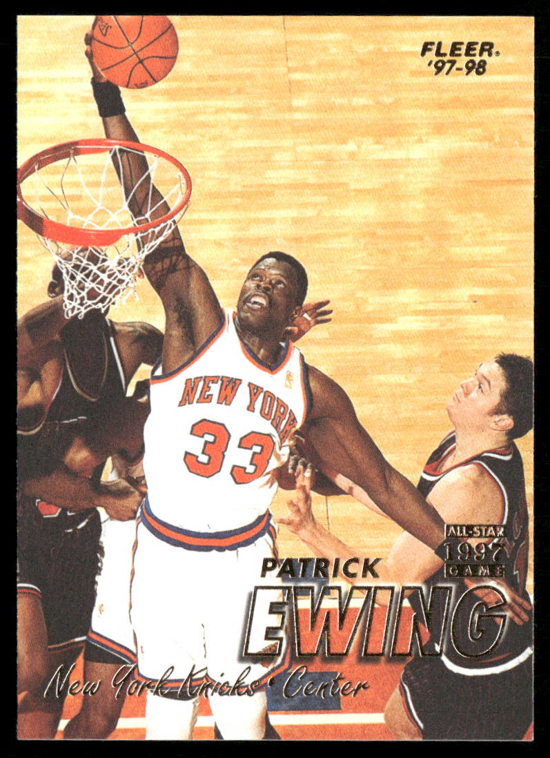 Patrick Ewing 1997-98 Fleer #103 New York Knicks