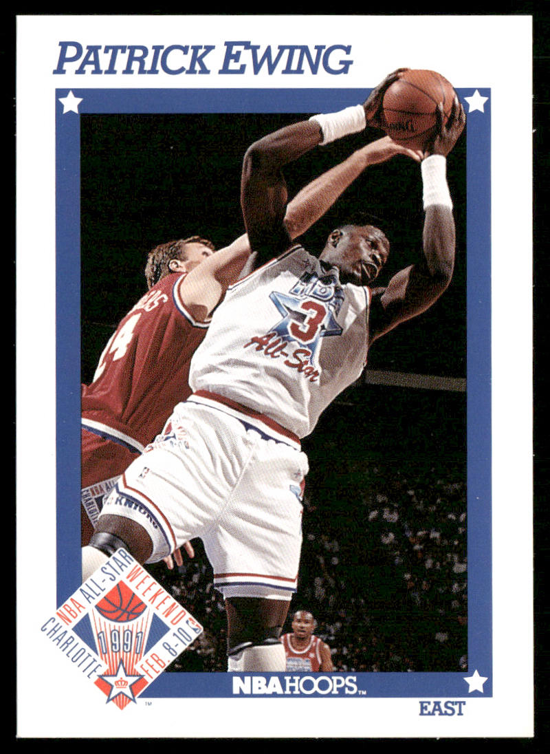 Patrick Ewing 1991-92 Hoops #251 New York Knicks
