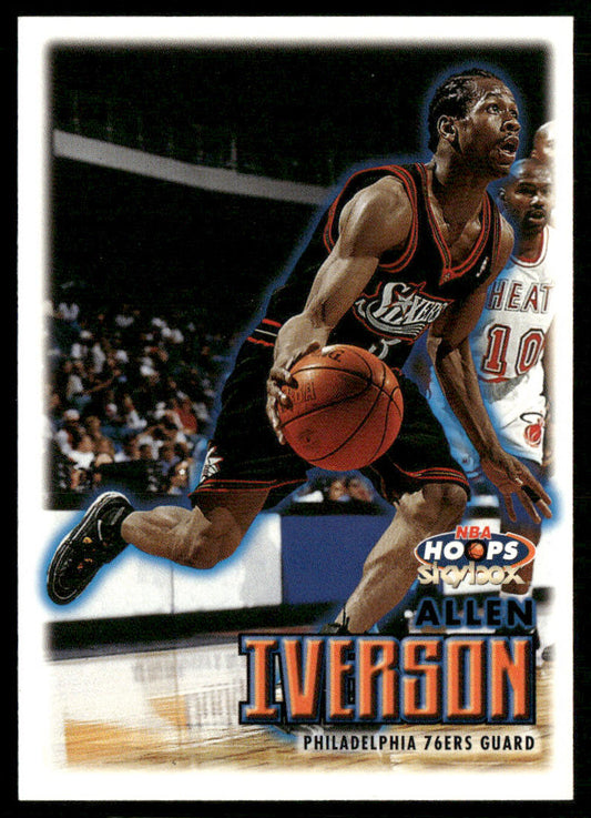 Allen Iverson 1999-00 Hoops #87 Philadelphia 76ers