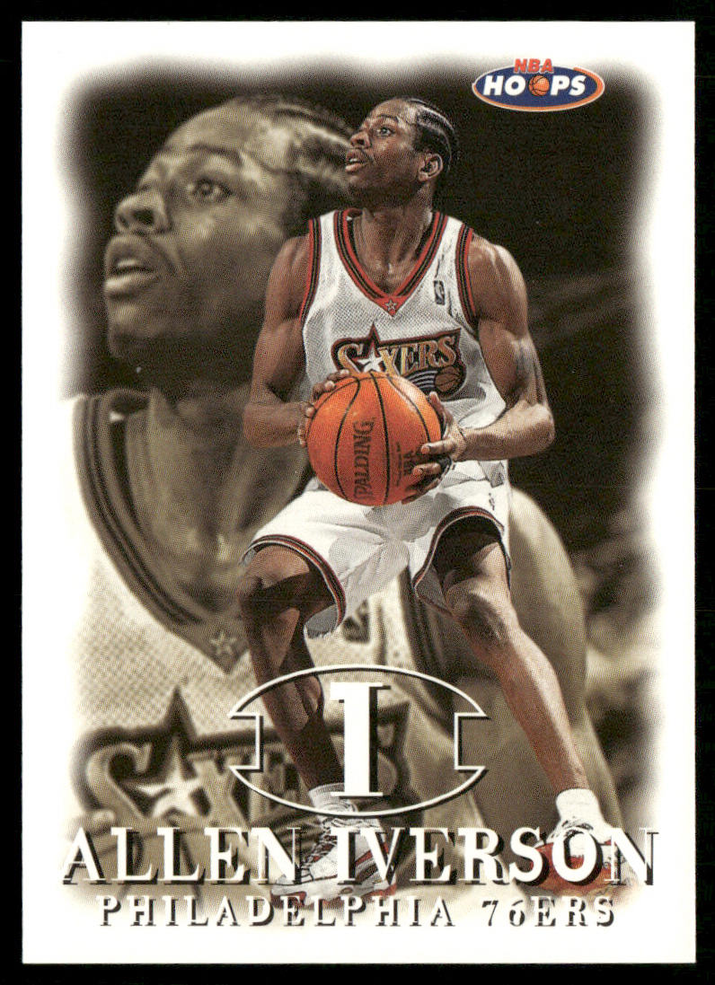Allen Iverson 1998-99 Hoops #70 Philadelphia 76ers
