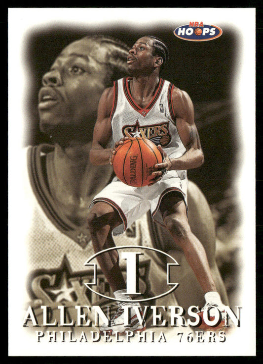 Allen Iverson 1998-99 Hoops #70 Philadelphia 76ers