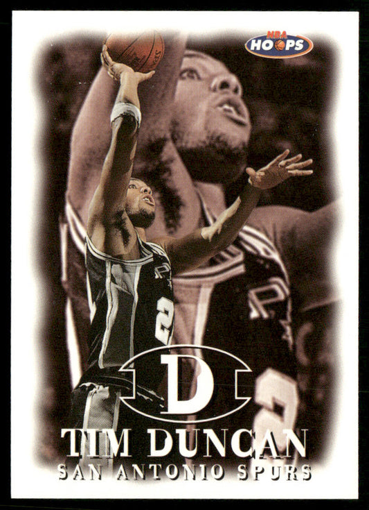 Tim Duncan 1998-99 Hoops #50 San Antonio Spurs
