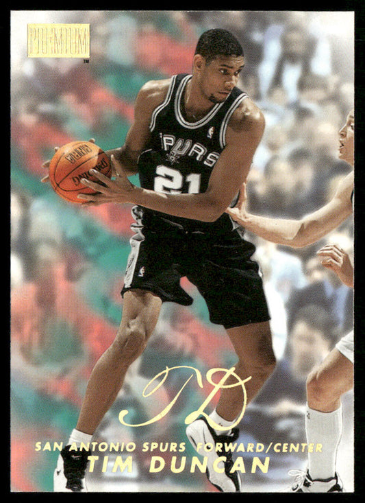 Tim Duncan 1998-99 SkyBox Premium #1 San Antonio Spurs