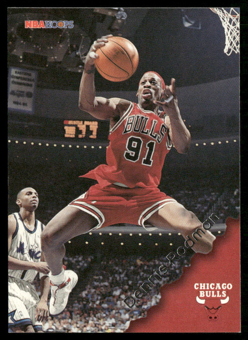 Dennis Rodman 1996-97 Hoops #25 Chicago Bulls