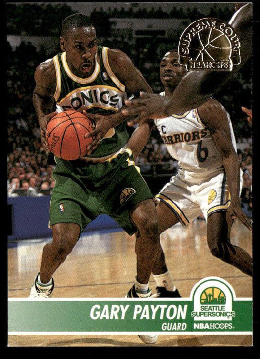 Gary Payton 1994-95 Hoops #203 Seattle SuperSonics