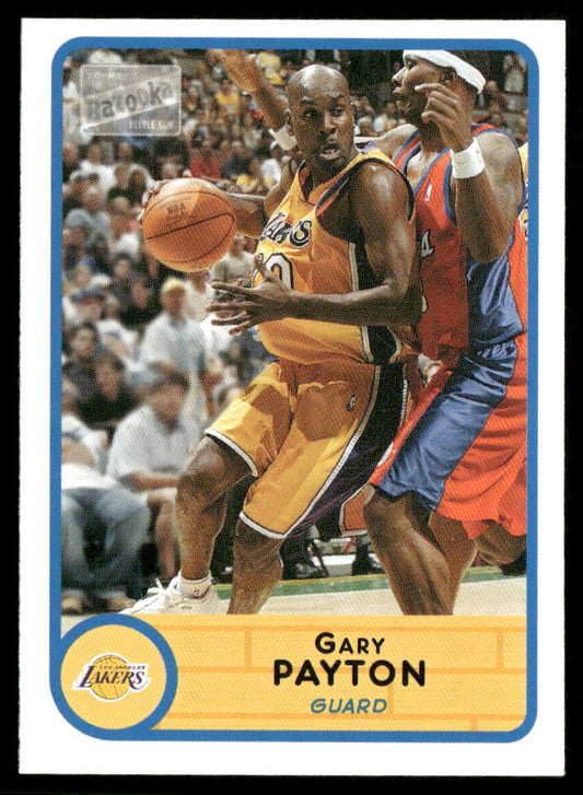 Gary Payton 2003-04 Bazooka #180 Los Angeles Lakers