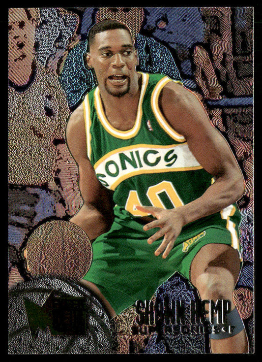 Shawn Kemp 1995-96 Metal #101 Seattle SuperSonics