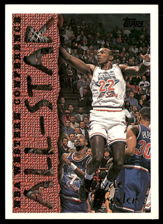 Clyde Drexler 1994-95 Topps #184 Portland Trail Blazers