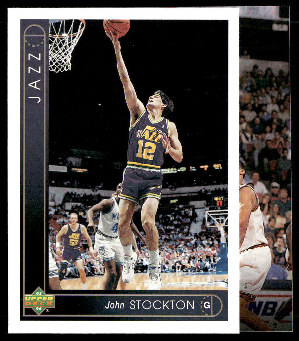 John Stockton 1993-94 Upper Deck #12 Utah Jazz