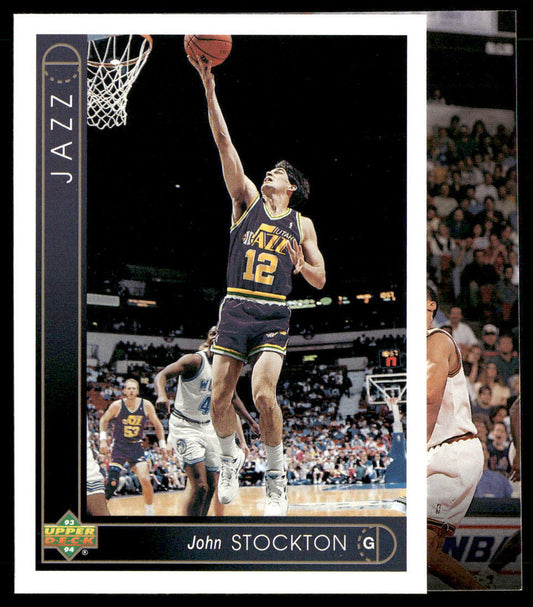 John Stockton 1993-94 Upper Deck #12 Utah Jazz