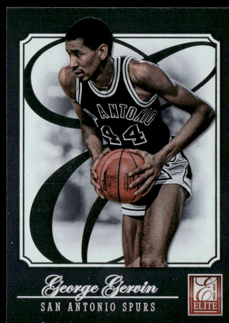 George Gervin 2012-13 Panini Elite #192 San Antonio Spurs