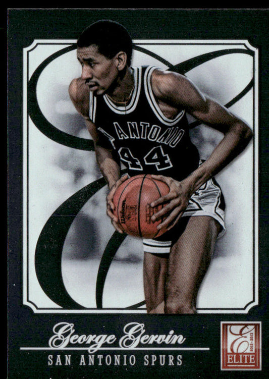 George Gervin 2012-13 Panini Elite #192 San Antonio Spurs