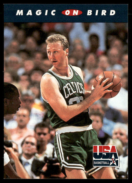 Magic on Bird 1992 SkyBox USA #102 USA