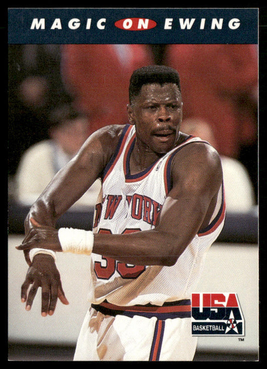 Magic on Ewing 1992 SkyBox USA #103 USA
