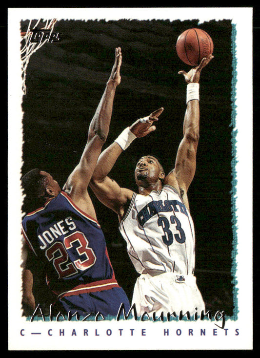Alonzo Mourning 1994-95 Topps #39 Charlotte Hornets