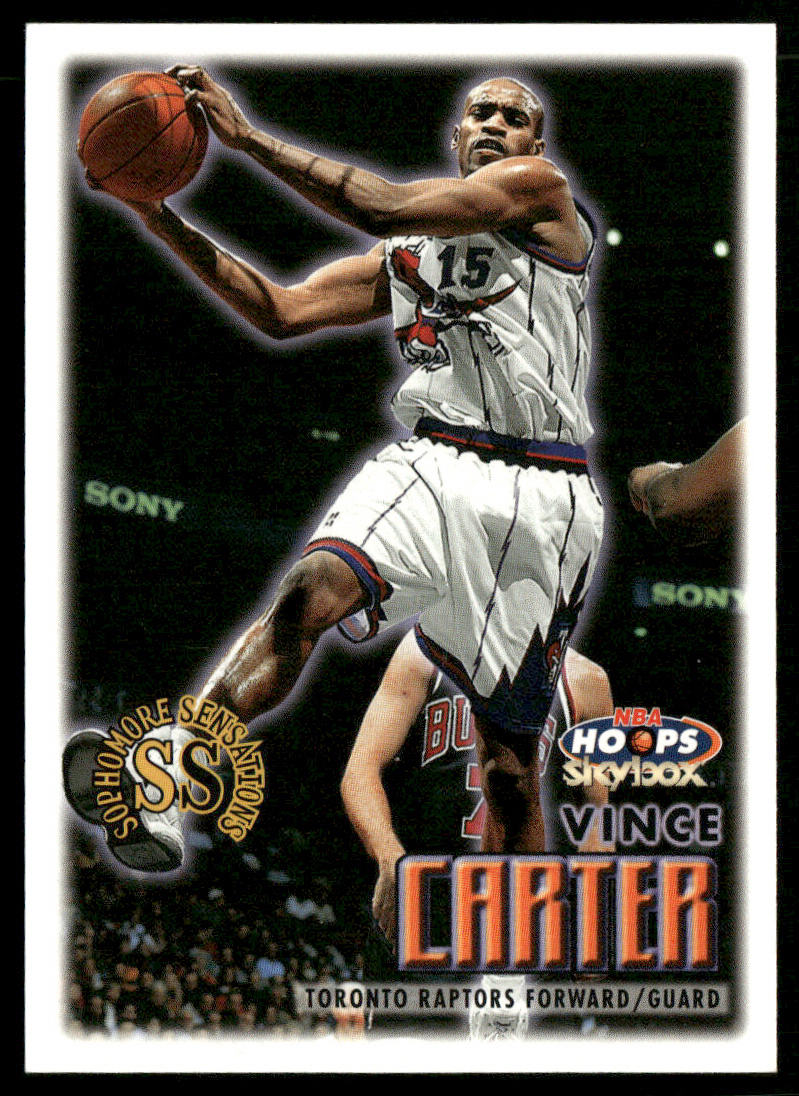 Vince Carter 1999-00 Hoops #100 Toronto Raptors